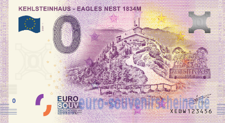 XEBW-2020-1 KEHLSTEINHAUS - EAGLES NEST 1834M 