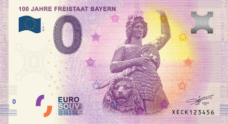 XECK-2018-1 100 JAHRE FREISTAAT BAYERN 