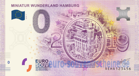 XEHA-2019-7 MINIATUR WUNDERLAND HAMBURG 