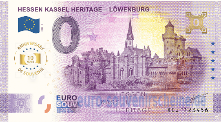 XEJF-2025-5 HESSEN KASSEL HERITAGE - LÖWENBURG 