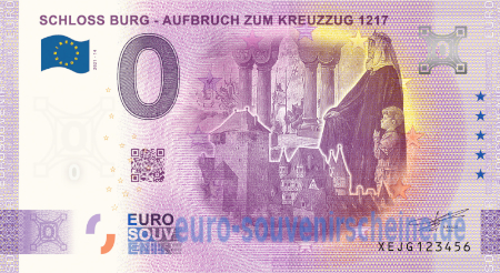 XEJG-2021-14 SCHLOSS BURG - AUFBRUCH ZUM KREUZZUG 1217 