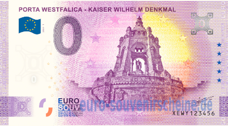 XEWY-2023-1 PORTA WESTFALICA - KAISER WILHELM DENKMAL 