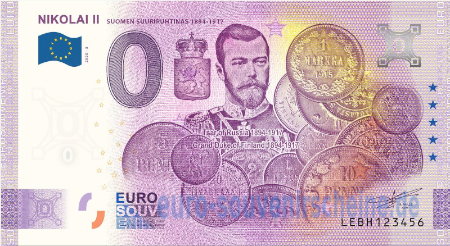 LEBH-2020-5 NIKOLAI II SUOMEN SUURIRUHTINAS 1894-1917