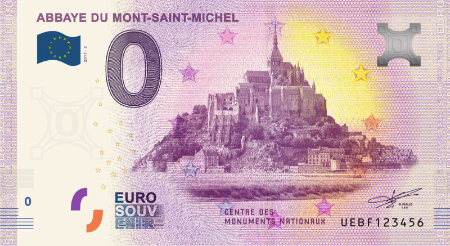 UEBF-2018-3 ABBAYE DU MONT-SAINT-MICHEL CENTRE DES MONUMENTS NATIONAUX