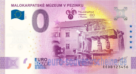 EEDB-2020-1 MALOKARPATSKÉ MÚZEUM V PEZINKU 